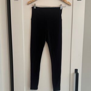 Athleta Black Ribbed Leggings